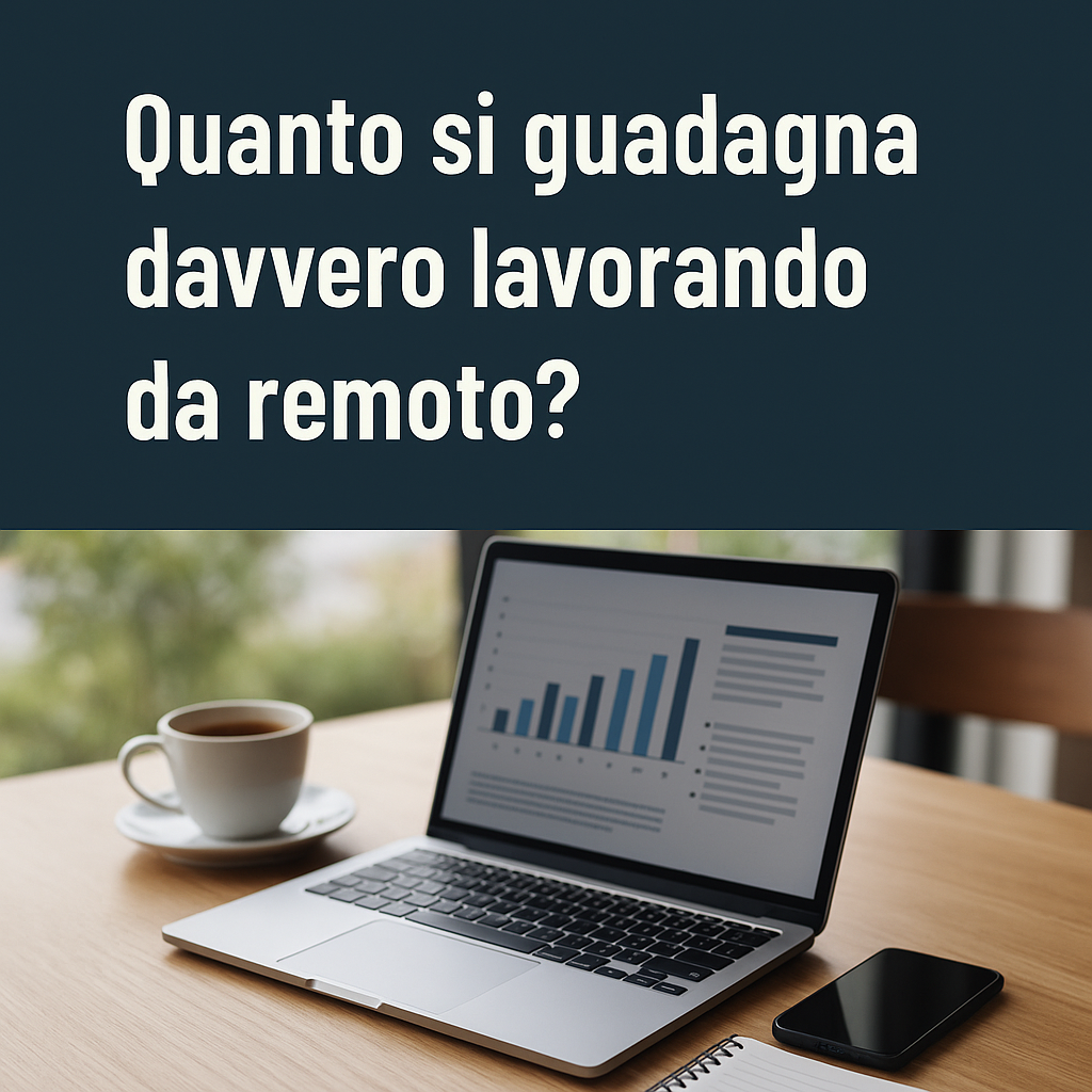 Quanto si guadagna davvero lavorando da remoto? - Alessandro Rizzi